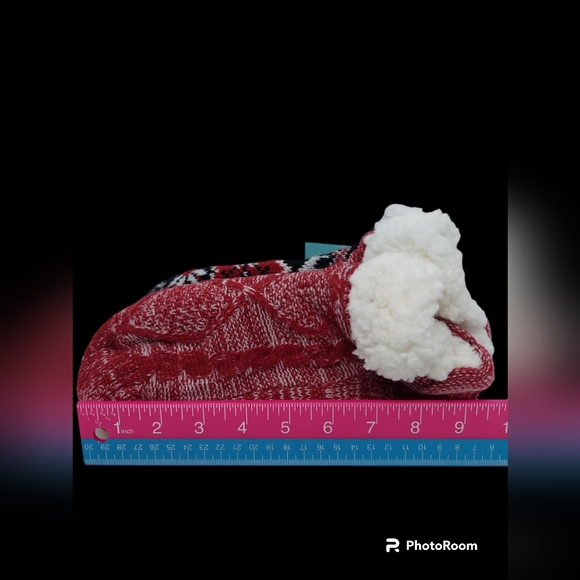 Muk Luks Women's Shortie Cabin Sock 2 Pair Pack Size S/M 5-7 - Picture 5 of 7